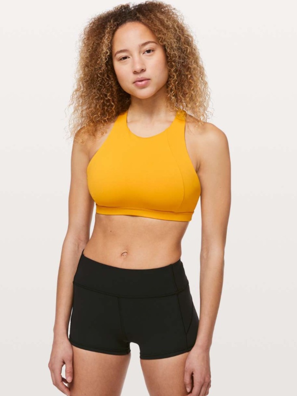 Lululemon Free To Be Serene Bra *High Neck
Honey Lemon Yellow size 6